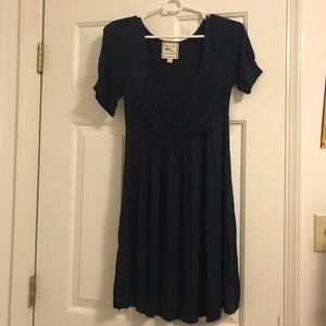 Junior Navy Blue Dress